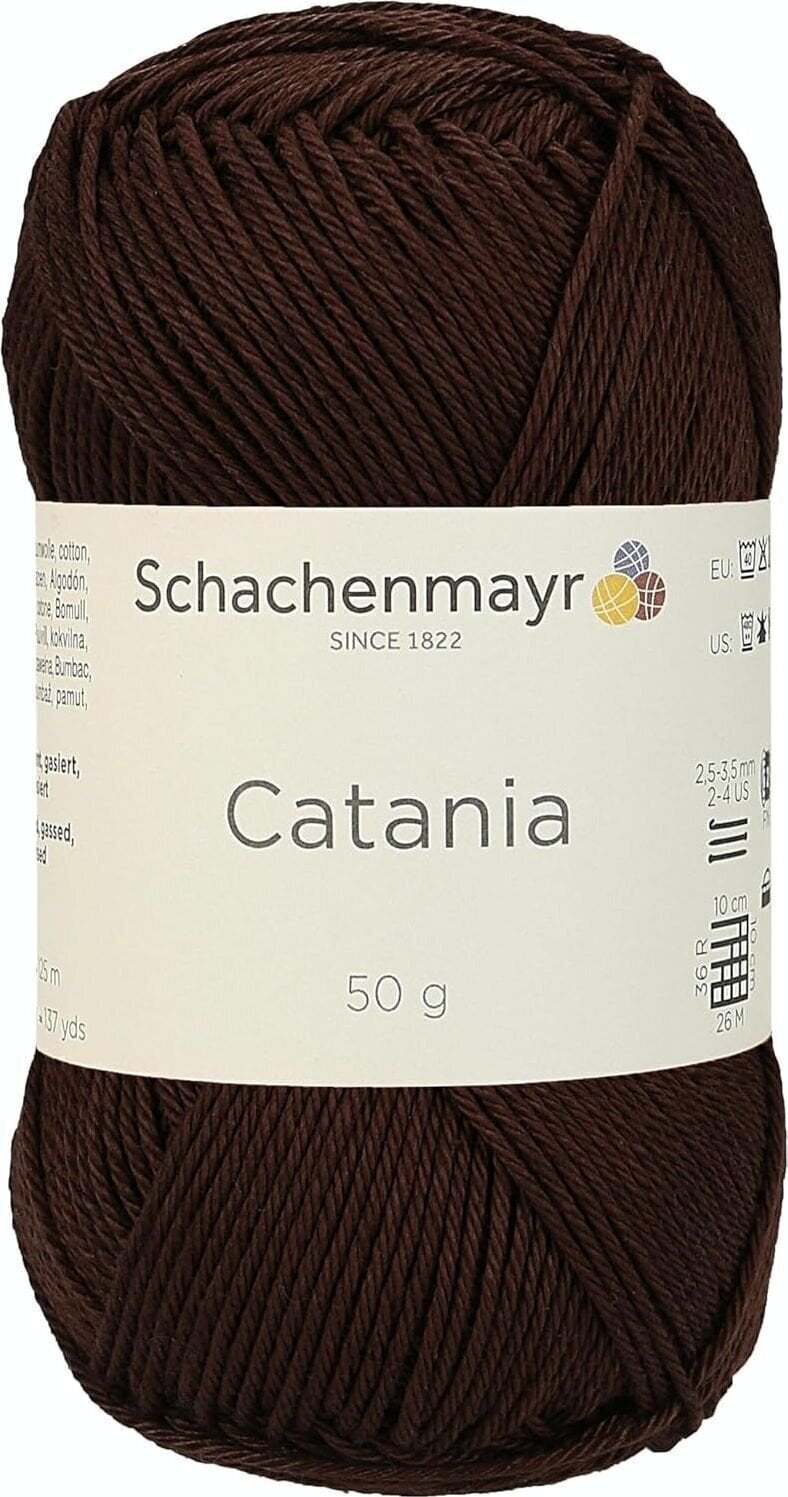Knitting Yarn Schachenmayr Catania 00162 Coffee Knitting Yarn