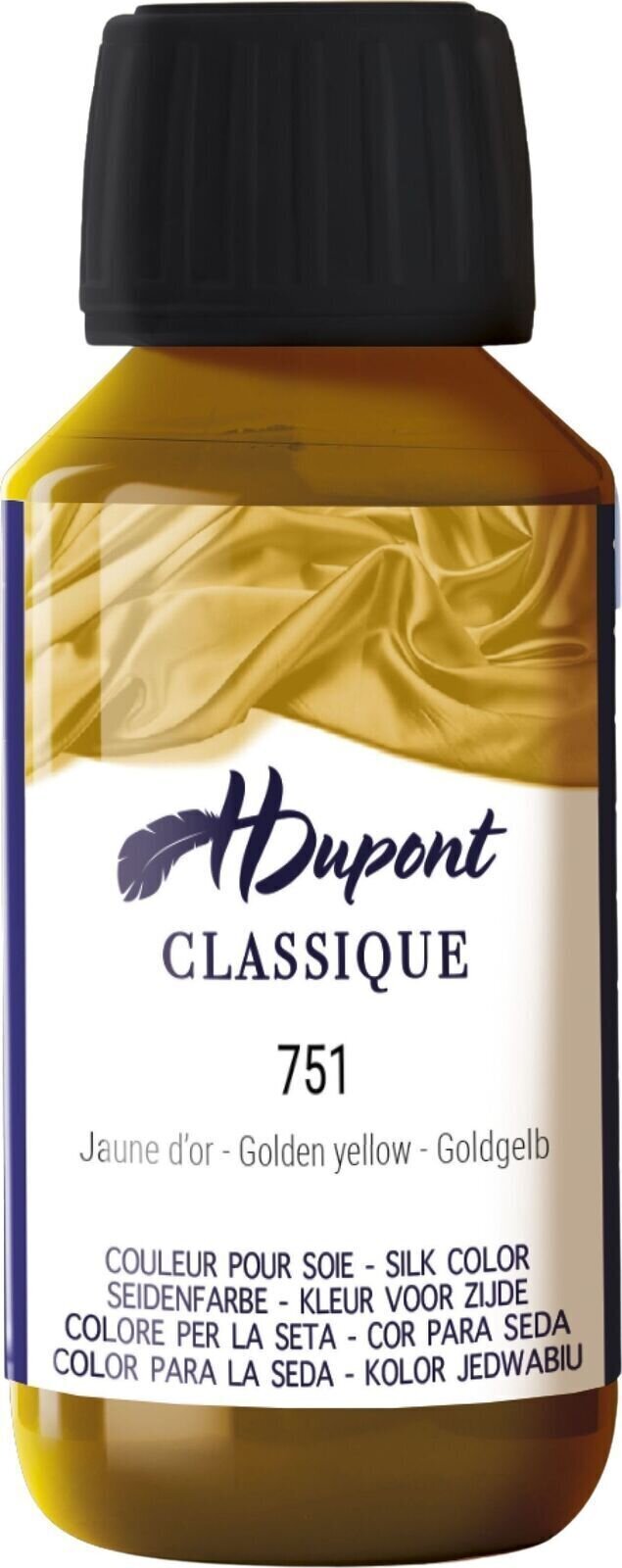 Silk Paint HDupont Classique Silk Paint Jaune D'Or 125 ml 1 pc