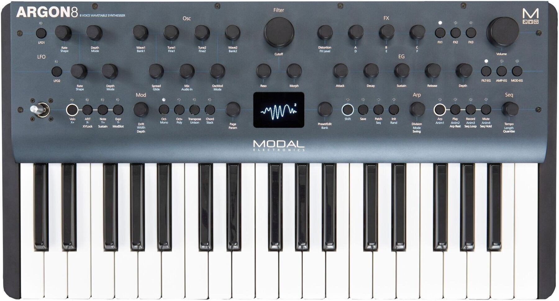 Syntezatory Modal Electronics Argon 8 Syntezatory Grey