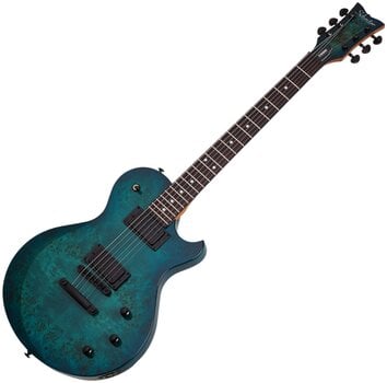 Gitara elektryczna Schecter Solo-II Standard Ocean Blue Burst Burl Gitara elektryczna - 1
