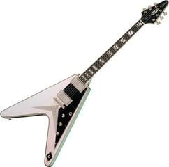 E-Gitarre Epiphone Flying V Custom Futura Quicksilver Shift E-Gitarre