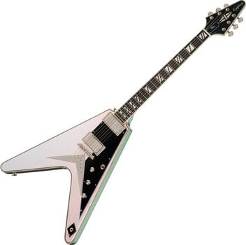 E-Gitarre Epiphone Flying V Custom Futura Quicksilver Shift E-Gitarre - 1