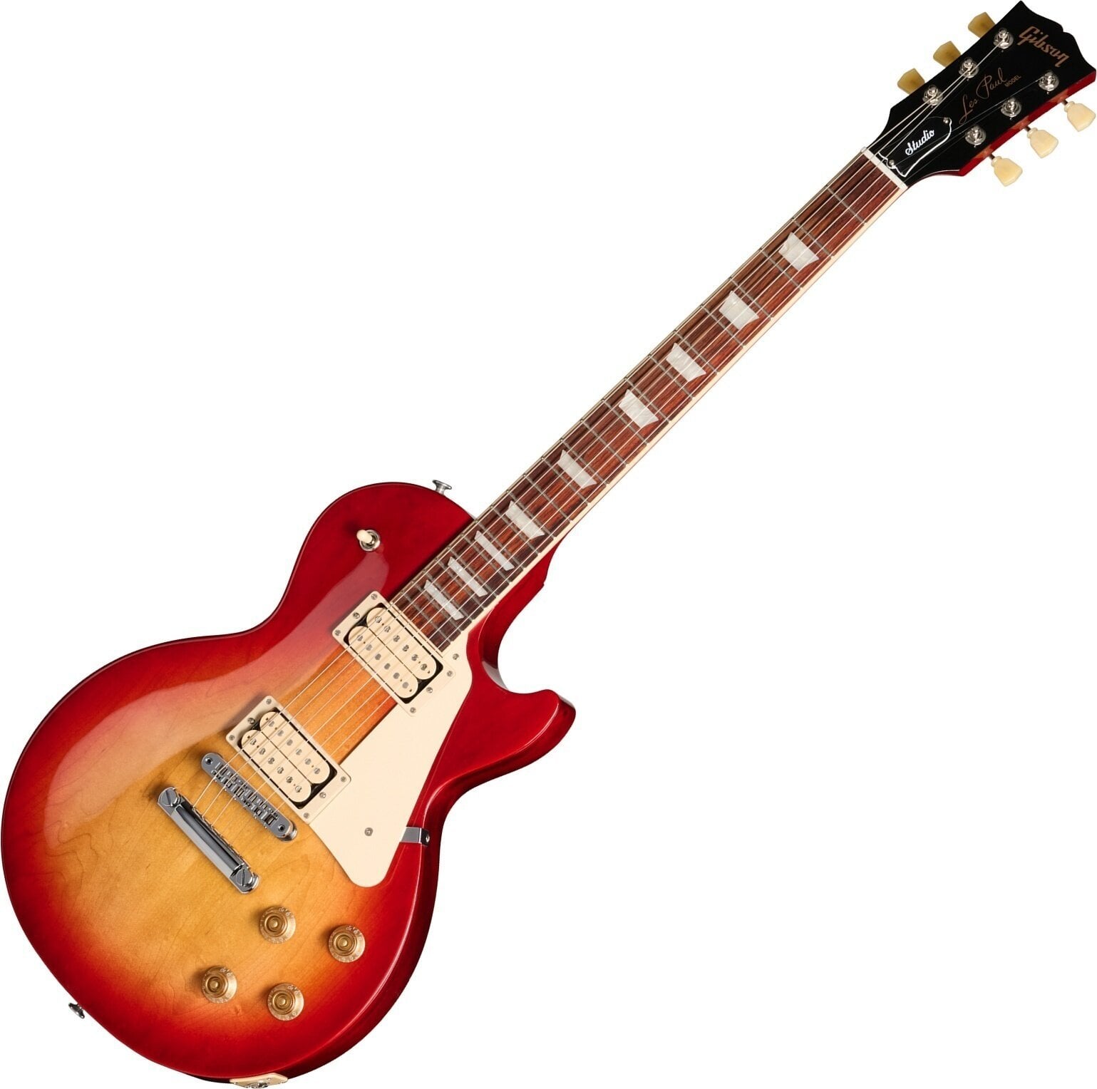 E-Gitarre Gibson Les Paul Studio Double Trouble Cherry Sunburst E-Gitarre