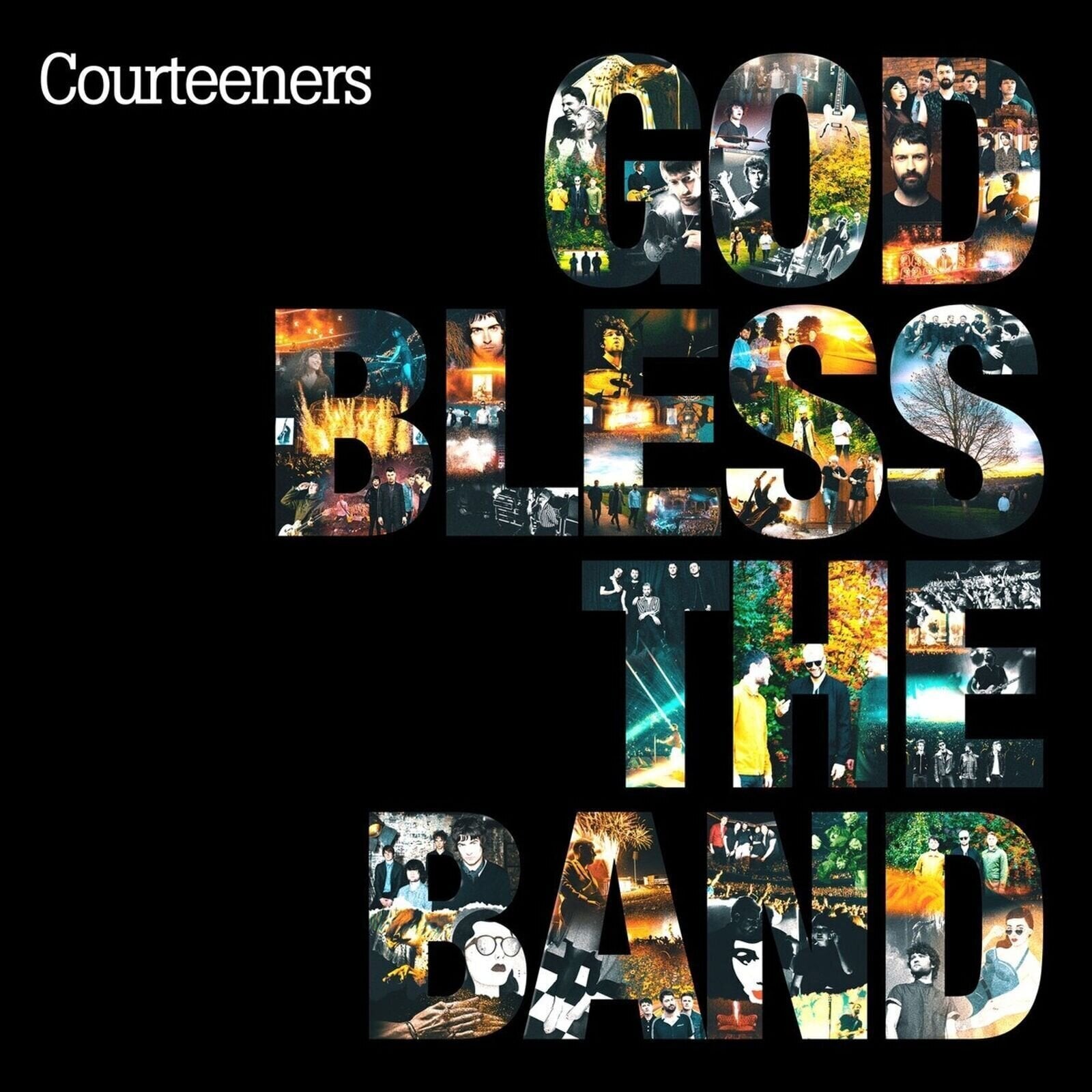 Vinüülplaat The Courteeners - God Bless The Band (Crystal Clear Coloured) (2 LP)