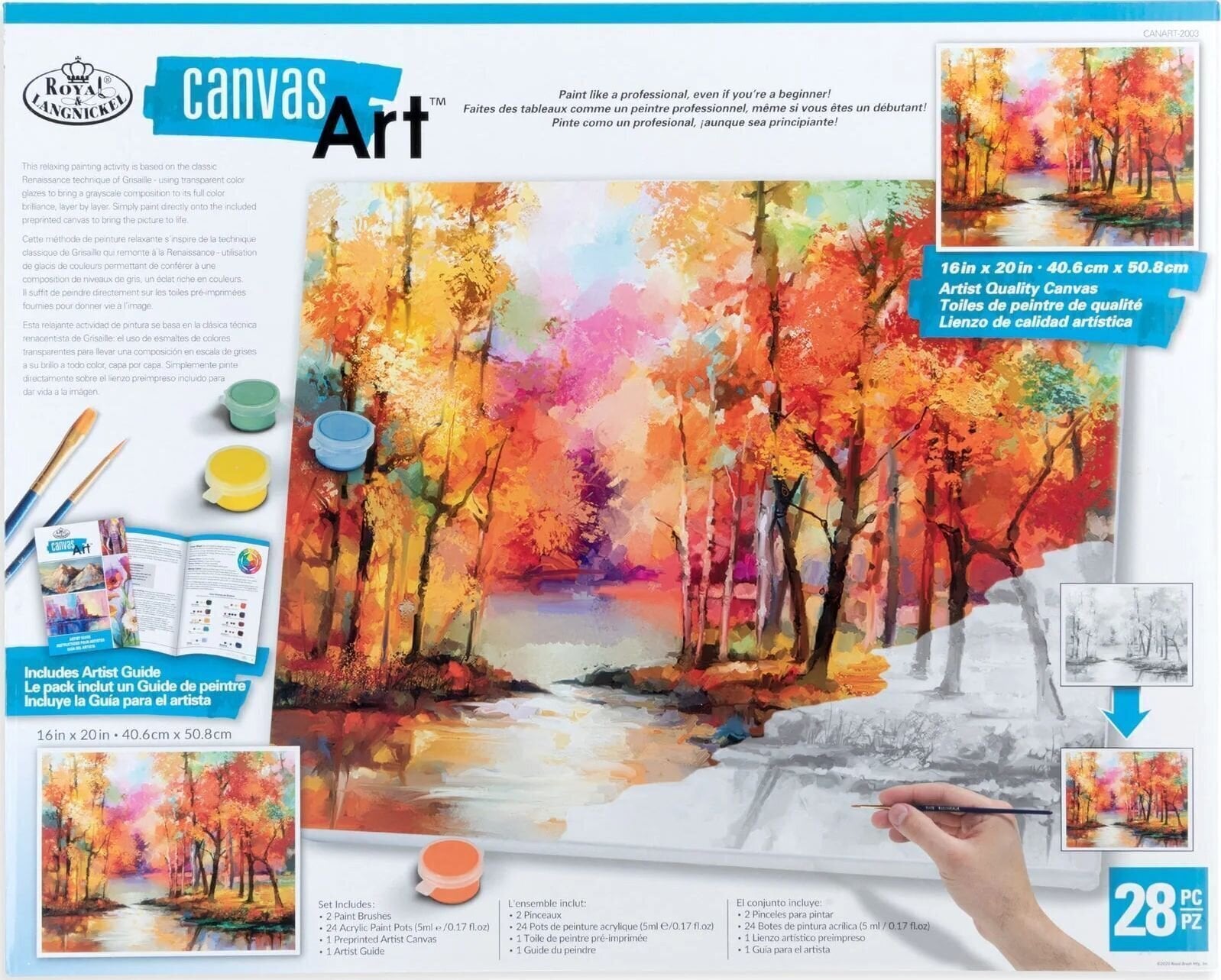 Slikanje po brojevima Royal & Langnickel Slikanje po brojevima 28 Ком