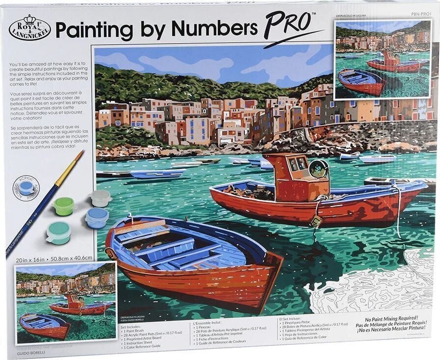 Slikanje po brojevima Royal & Langnickel Slikanje po brojevima 32 Ком.