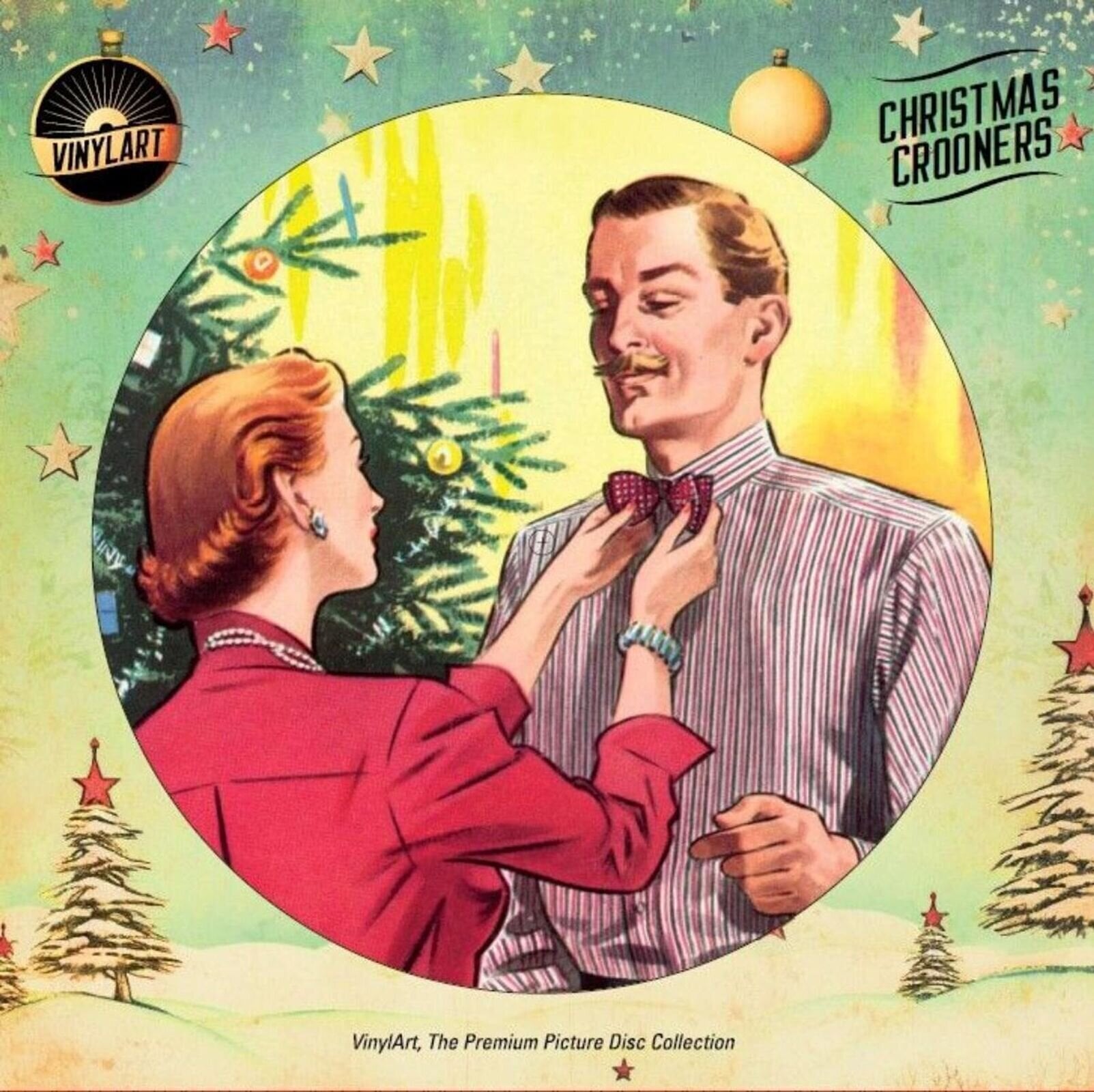Disco de vinil Various Artists - Christmas Crooners (Remastered) (Picture Disc) (LP)