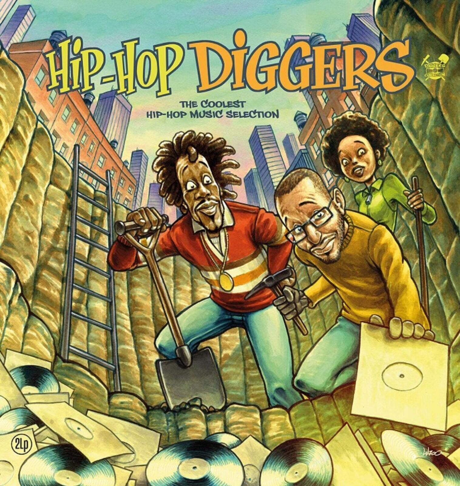Disc de vinil Various Artists - Hip-Hop Diggers (Remastered) (2 LP)