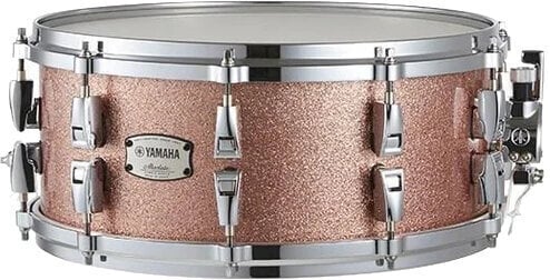 Snare Drum Yamaha Absolute Hybrid AMS1460 14" Pink Champagne Sparkle Snare Drum - 1