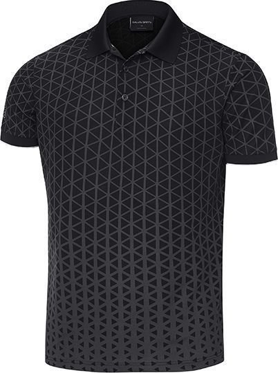 Риза за поло Galvin Green Matt Tour Ventil8 Mens Polo Shirt Carbon Black/Iron Grey XL