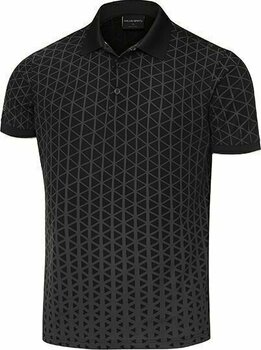 Camisa pólo Galvin Green Matt Tour Ventil8 Mens Polo Shirt Carbon Black/Iron Grey XL - 1