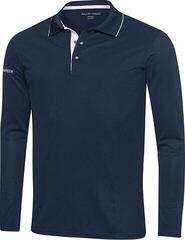 Galvin Green Marc Ventil8+ Mens Long Sleeve Polo Shirt Navy/White M Galvin Green Marc Ventil8+ Mens Long Sleeve Polo Shirt Navy/White M