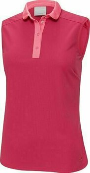 Polo Shirt Galvin Green Mia Ventil8 Sleeveless Womens Polo Shirt Azalea/Aurora Pink S - 1