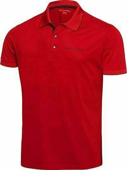 Camisa pólo Galvin Green Marty Tour Mens Polo Shirt Red/Black XL - 1
