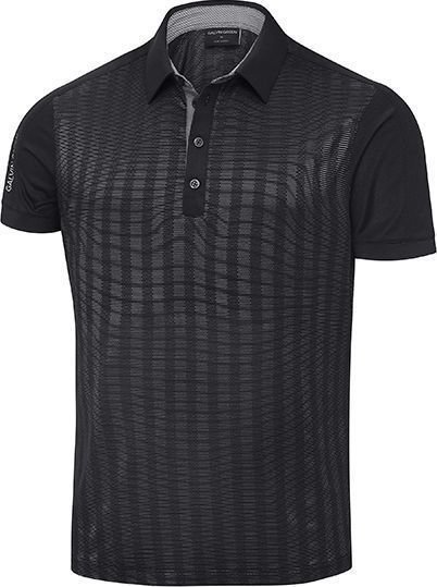 Chemise polo Galvin Green Mylo Ventil8 Polo Golf Homme Carbon Black/Silver M