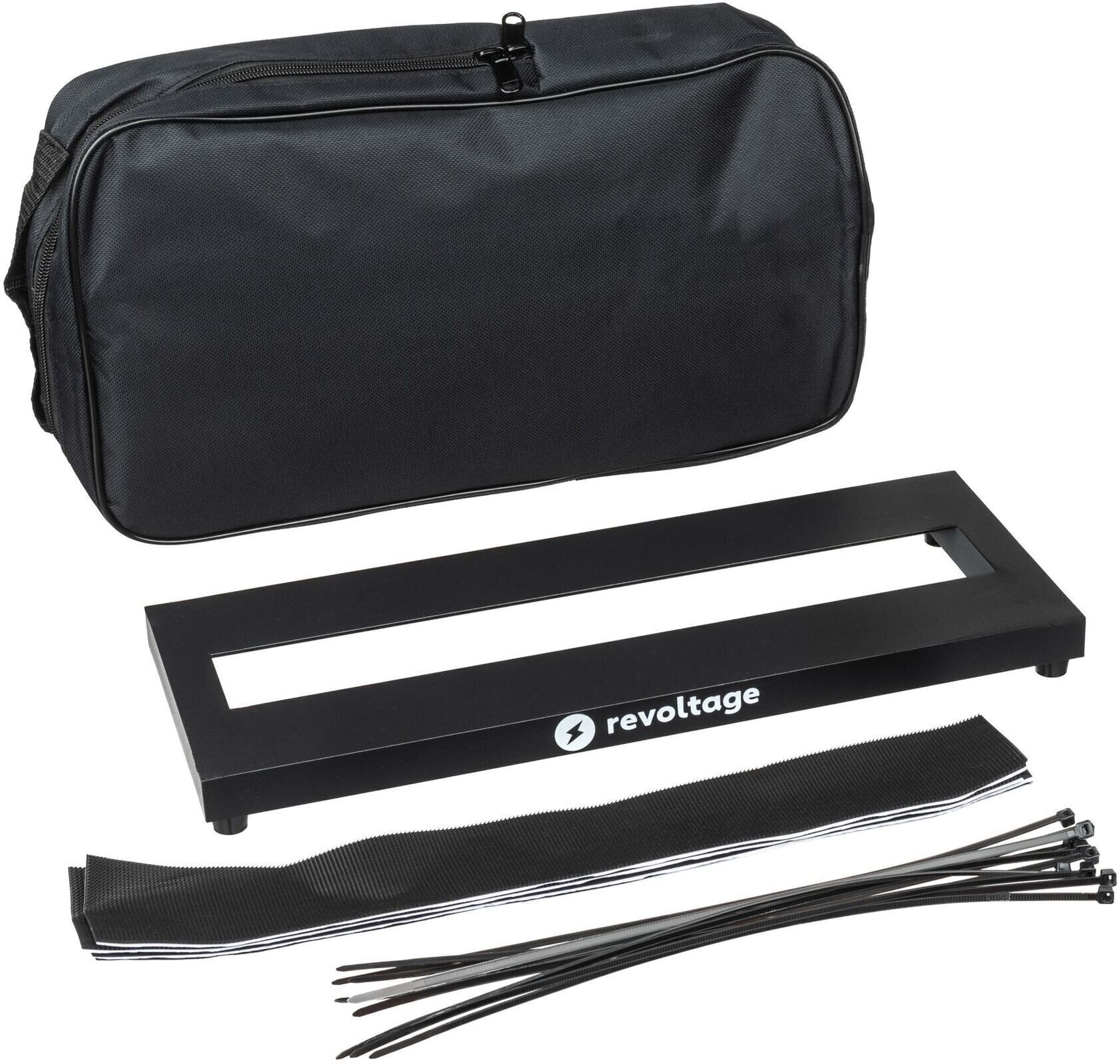 Pedalboard/Bag for Effect Revoltage PedalFrame 301 Small Pedalboard Black