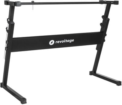 Support de clavier pliable
 Revoltage KSZ2025 Support de clavier pliable Black - 1