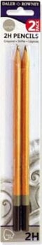 Lápiz de grafito Daler Rowney Pencils Estuche de lápices de artista HB 2 uds. - 1