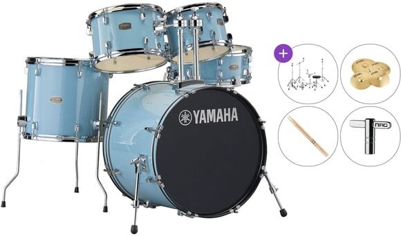 Set akustičnih bubnjeva Yamaha RDP0F5GPU Rydeen Standard SET Gloss Pale Blue Set akustičnih bubnjeva - 1