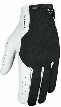 Handschuhe Callaway X-Spann Mens Golf Glove 2019 LH White/Black L - 1