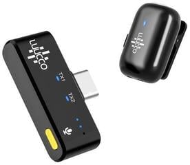 Mikrofon za Smartphone LUUCCO MiniPods K1 USB-C Wireless Lavalier Microphone Mikrofon za Smartphone