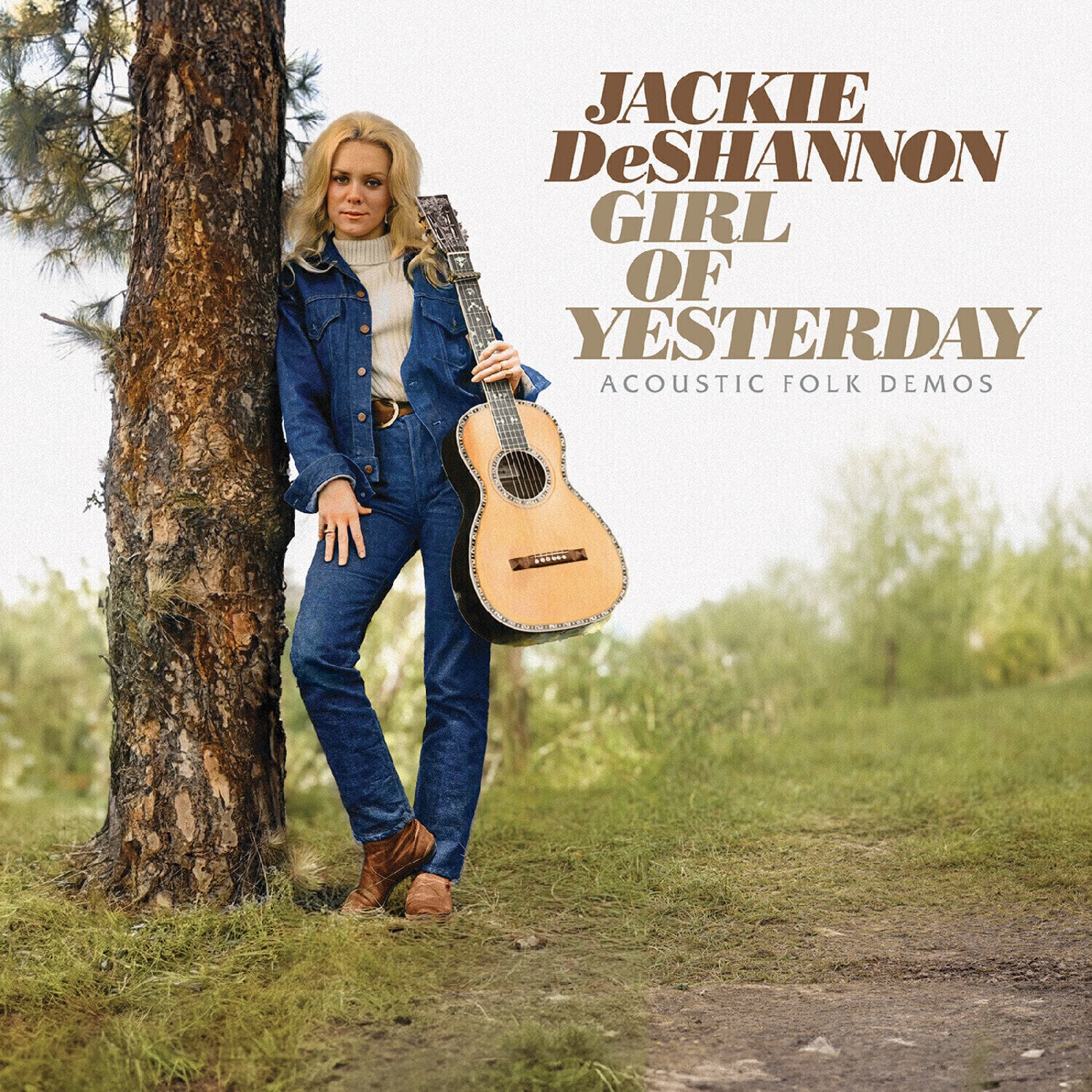 Disco de vinilo Jackie DeShannon - Girl Of Yesterday - Acoustic Folk Demos (Remastered) (Reissue) (Beige Coloured) (LP)
