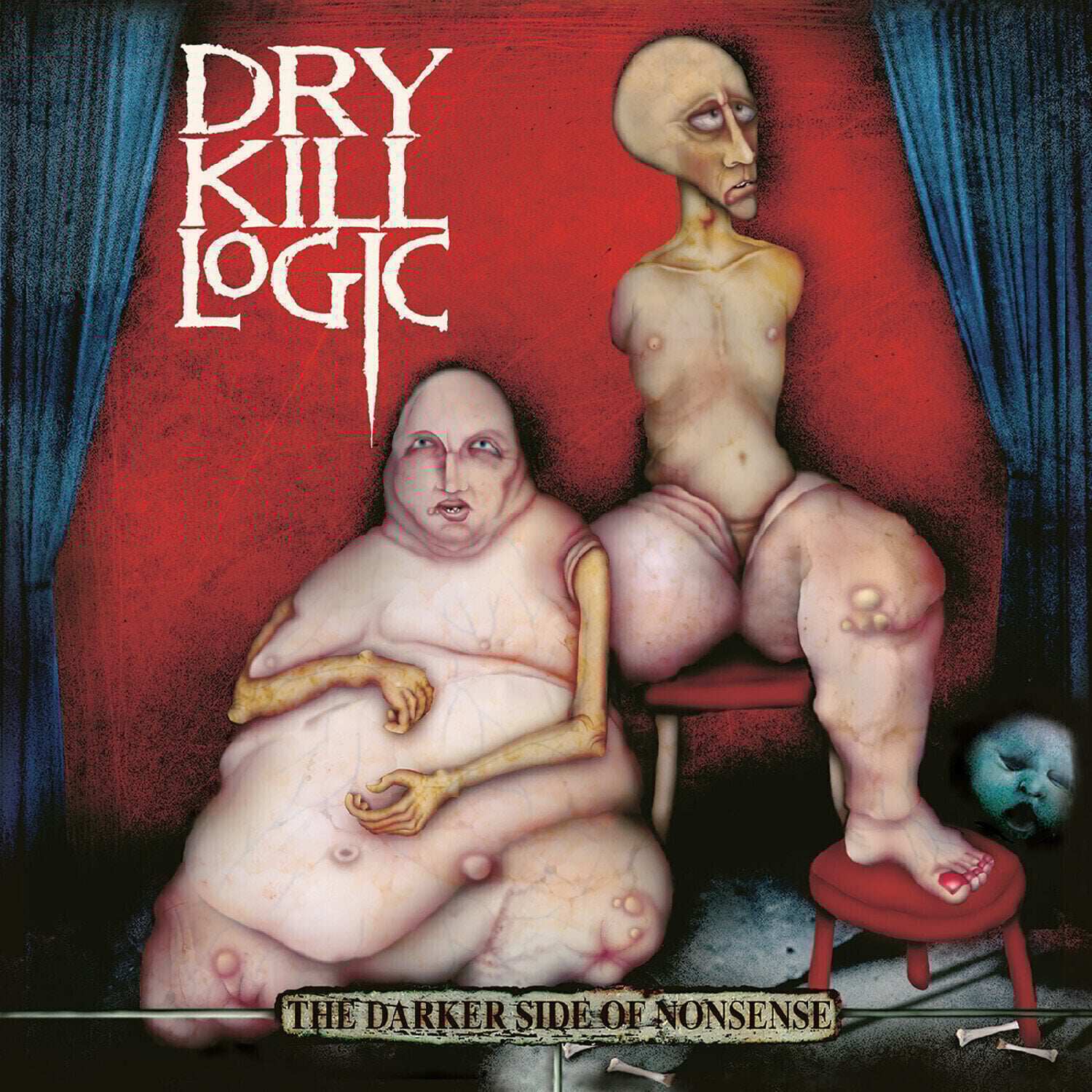 LP Dry Kill Logic - The Darker Side Of Nonsense (Reissue) (Remastered) (25th Anniversary Edition) (Milky Clear Coloured) (2 LP)