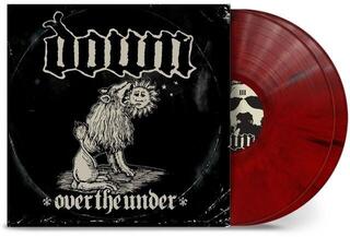 Disco de vinilo Down - Over The Under (Remastered) (Gatefold) (Red/Black Marbled Coloured) (2 LP)