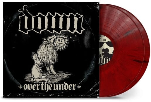 Disco de vinilo Down - Over The Under (Remastered) (Gatefold) (Red/Black Marbled Coloured) (2 LP) - 1