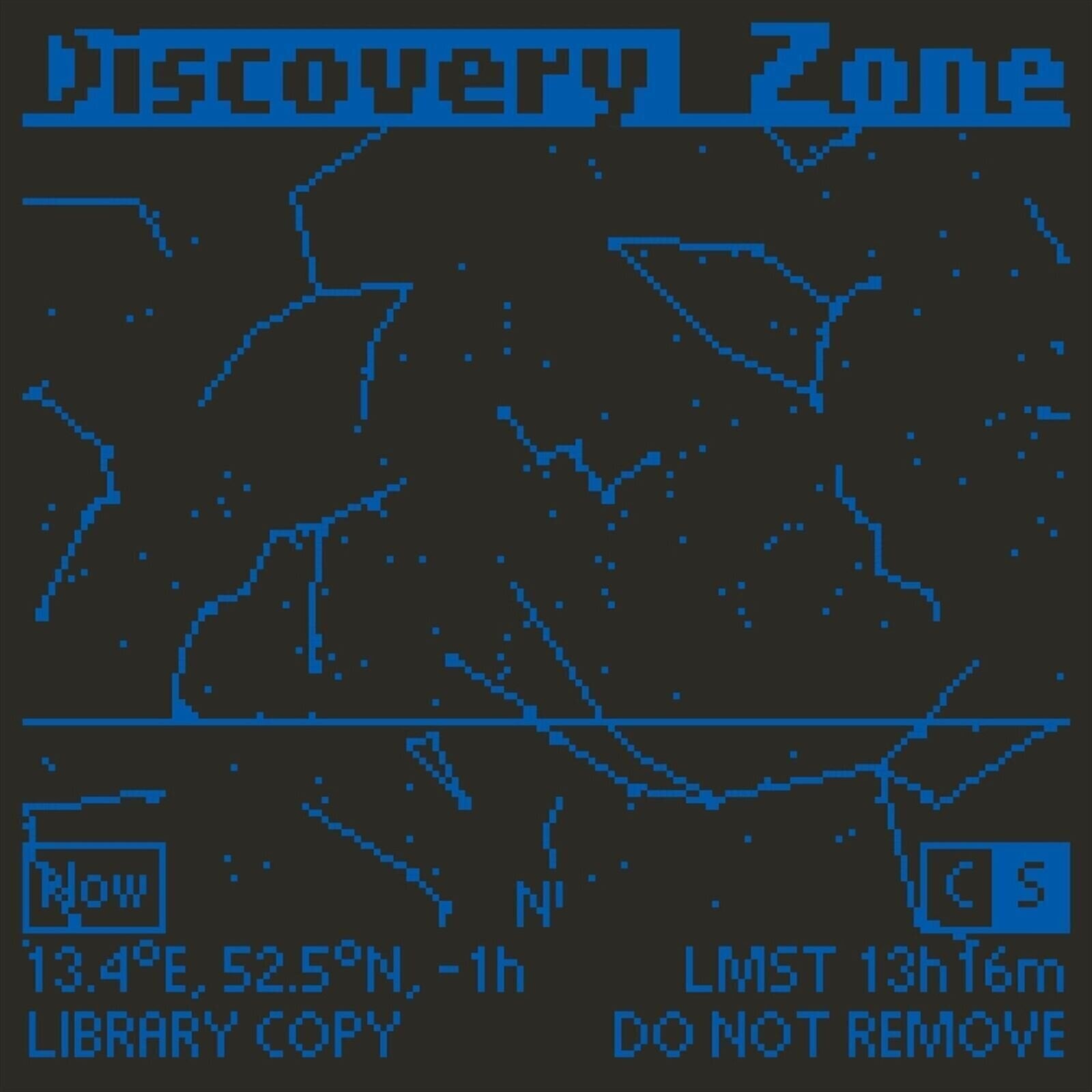 Vinylplade Discovery Zone - Library Copy Do Not Remove (Limited Edition) (Night Sky Marbled Coloured) (LP)