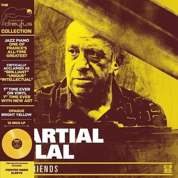 Vinyl Record Martial Solal - Just Friends (Reissue) (Deluxe/Limited Edition) (Yellow Coloured) (LP) - 1