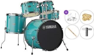 Drumkit Yamaha RDP0F5TQG Rydeen Standard SET Turquoise Glitter Drumkit