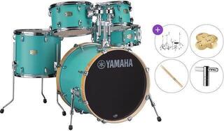 Akustik-Drumset Yamaha SBP2F5 Stage Custom Standard SET Matte Surf Green Akustik-Drumset