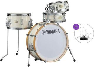 Zestaw perkusji akustycznej Yamaha SBP0F4H Stage Custom Hip Basic SET Classic White Zestaw perkusji akustycznej
