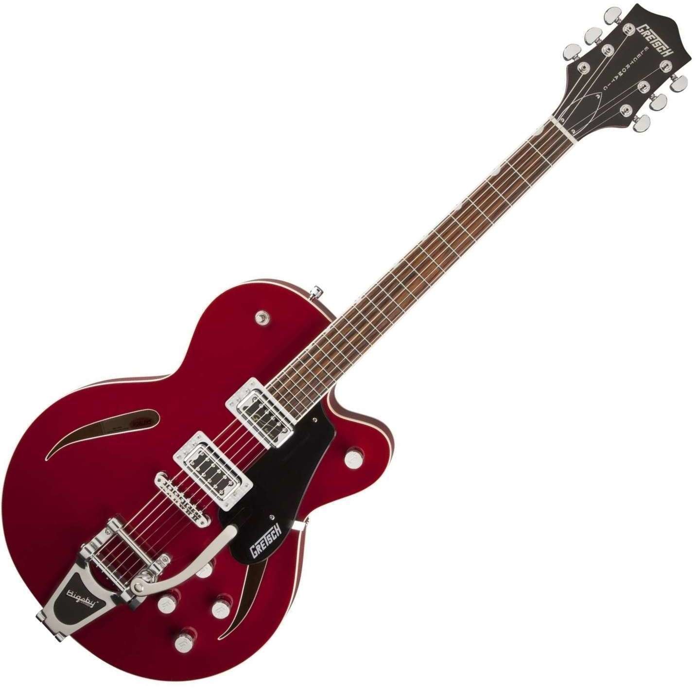 Guitarra semi-acústica Gretsch G5620T-CB Rosa Red