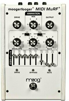 Pedal de efectos de bajo MOOG MF-105 Midi MuRF white Edition - 1