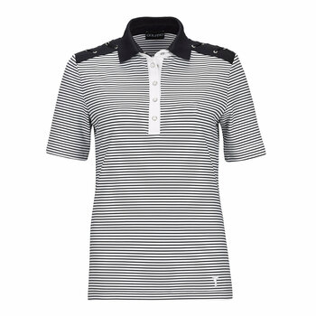 Polo majice Golfino Nautical Stripes Womens Polo Shirt Navy 36 - 1