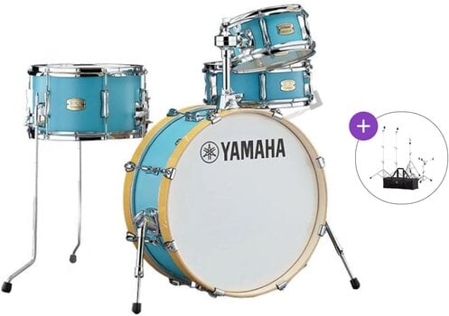 Zestaw perkusji akustycznej Yamaha SBP0F4HMSG Stage Custom Hip Basic SET Surf Green Zestaw perkusji akustycznej - 1