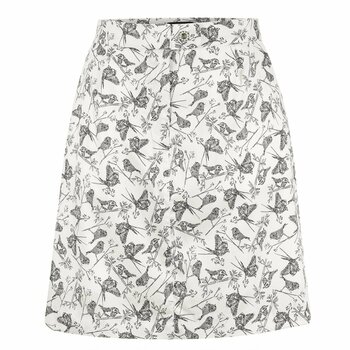 Skirt / Dress Golfino Pearls Printed Womens Skort Offwhite 40 - 1