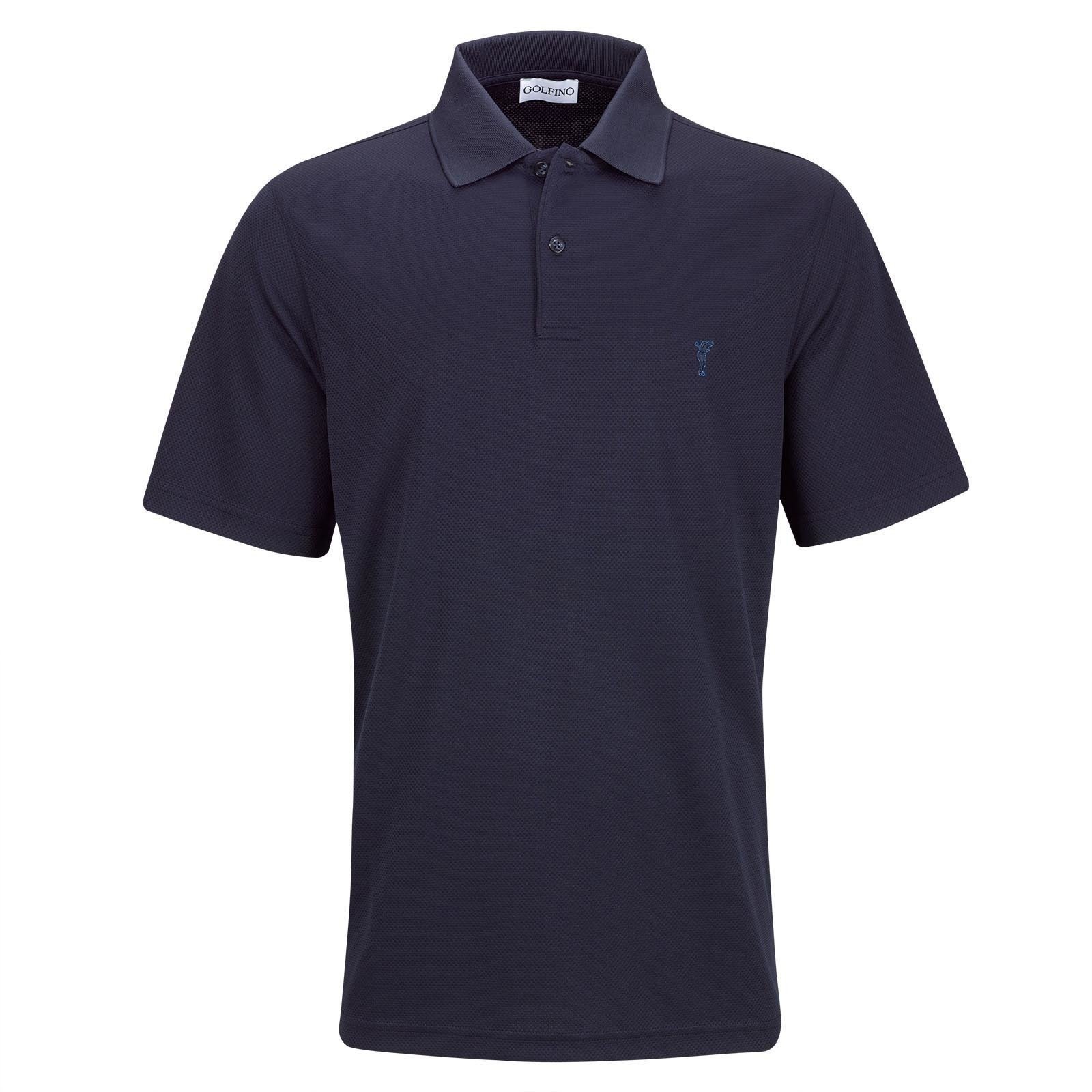 Camiseta polo Golfino Mallorca Mens Polo Shirt Deep Waters 52