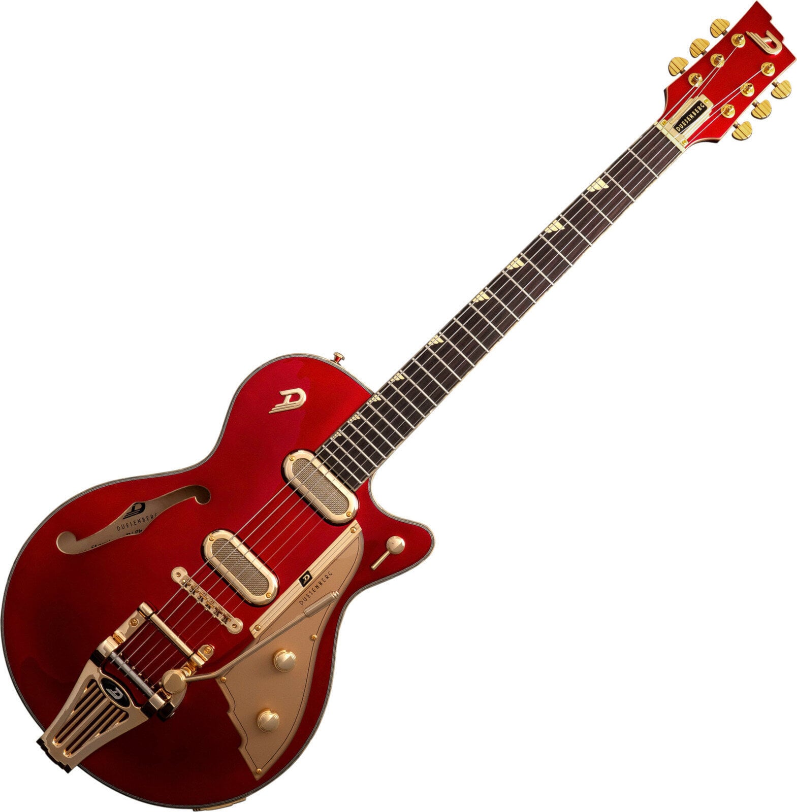 Poolakustiline kitarr Duesenberg Starplayer TV Balboa Pearl Red Poolakustiline kitarr