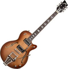 Halvakustisk gitarr Duesenberg Starplayer TV DLX Light Antique Burst Halvakustisk gitarr