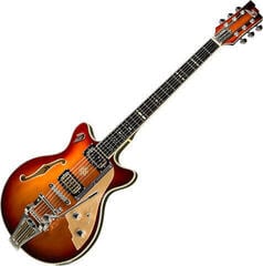 Halvakustisk gitarr Duesenberg Joe Walsh Gold Burst Halvakustisk gitarr