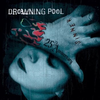 Vinylplate Drowning Pool - Sinner (25th Anniversary/Limited Edition) (Sea Blue Smoke Coloured) (LP) - 1