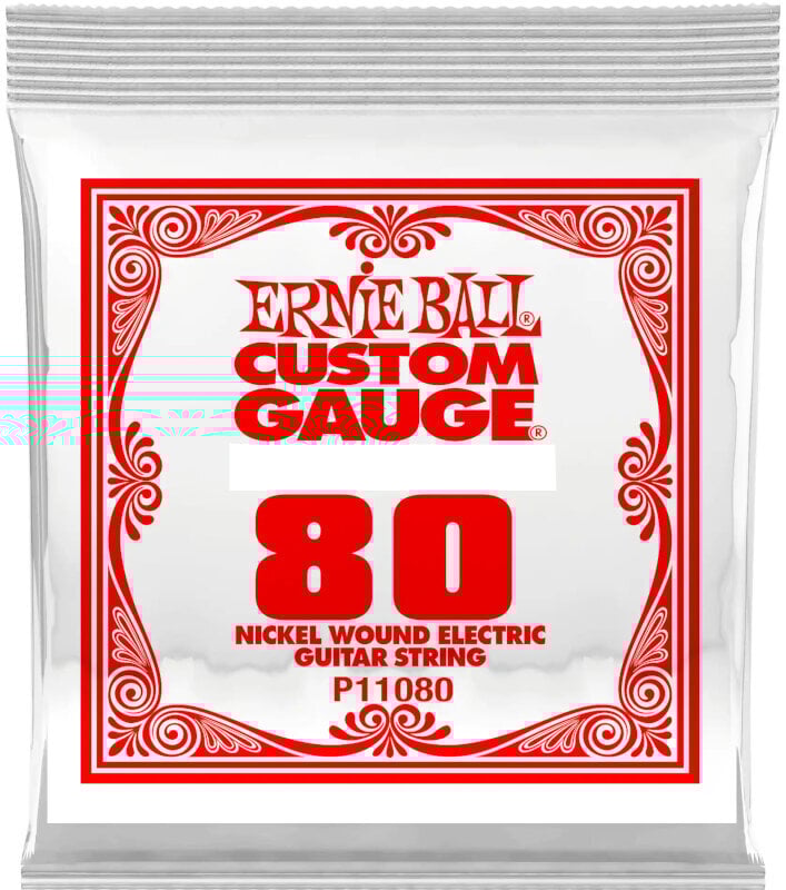 Single Guitar String Ernie Ball P11080 Single Guitar String