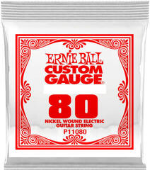 Coardă individuală pentru chitară Ernie Ball P11080 Coardă individuală pentru chitară