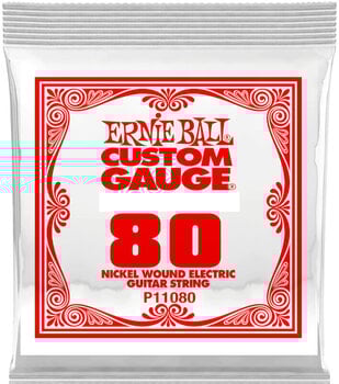 Single Guitar String Ernie Ball P11080 Single Guitar String - 1