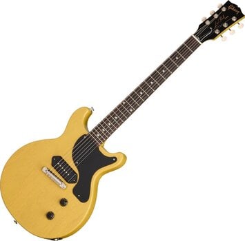 Elektrisk gitar Gibson Les Paul Junior Double Cut TV Yellow Elektrisk gitar - 1