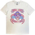 Bon Jovi The Brotherhood (Back Print) White L T-Shirt