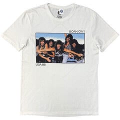 Tričko Bon Jovi USA '86 (Back Print)